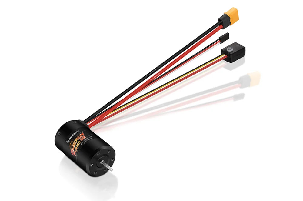 HOBBYWING QuicRun Fusion SE 40A 1800KV 1200KV Combined Motor ESC for 1/10 1/8 RC Model Car Crawler Accessories