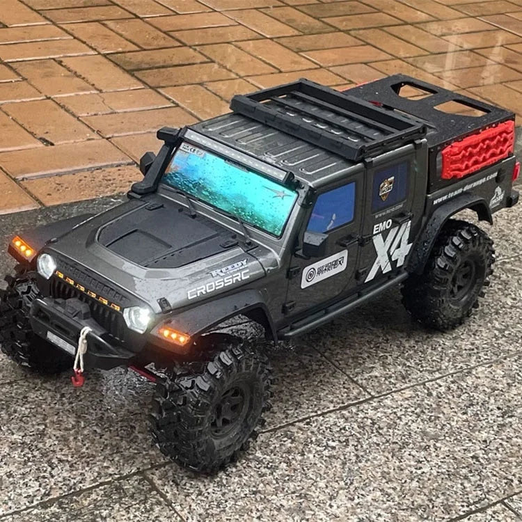 Crossrc Emo X4 Leopard 1/8 Rc 4wd High Speed Simulation Remote Control Electric Variable Speed Climbing Off Road Vehicle Model