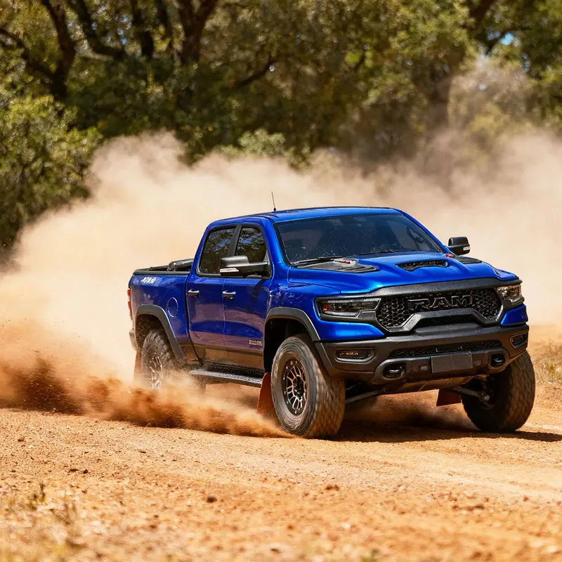 KM Rraction Tyrannosaurus RAM 1500 Simulation 1/8 Remote Control Electric Four-Wheel Drive Climbing Car Pickup Off-Road Vehicle