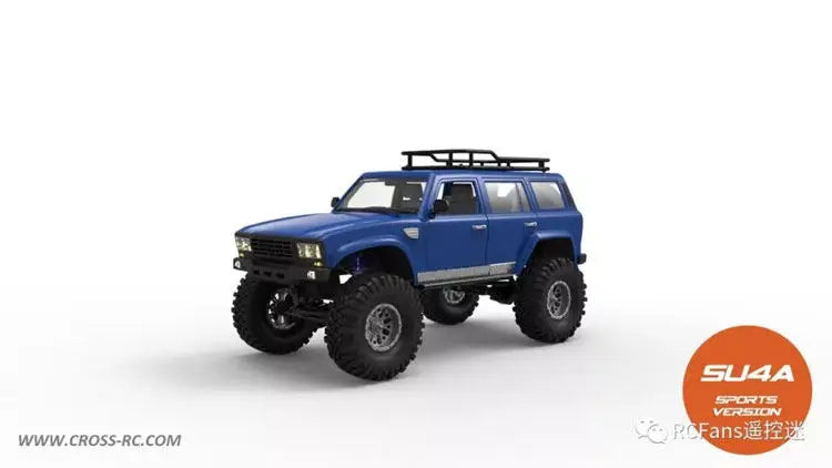 Crorc Su4 1/10 Four-Wheel Drive Rc Car Simulation Remote Control Electric Hard Shell Climbing Off Road Vehicle Model Toy Gift
