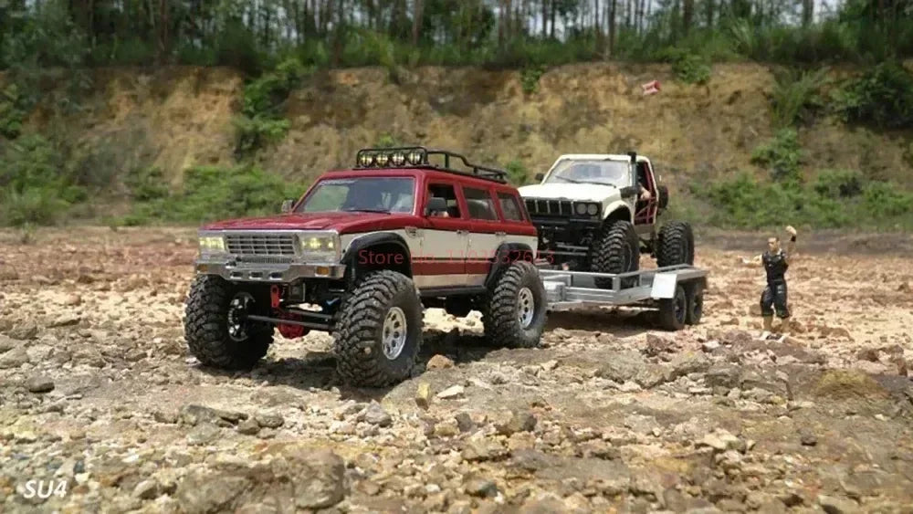 CROSSRC SU4 4WD 4X4 KIT 1/10 RC Electric Remote Control Model Car Crawler Adult Children's Toys