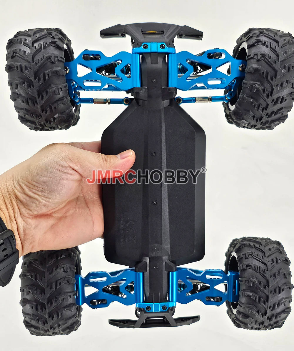 Aluminum Alloy Suspension Arm Wheel Seat Steering Cup Set Upgrade Metal Parts Accessories For SCY RC Car 16101 16102Pro 16103