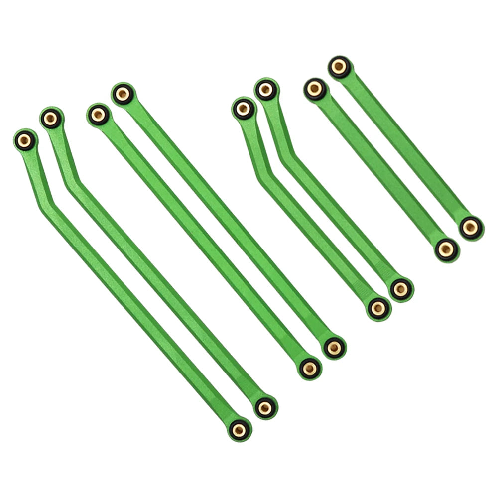 BDXRC 1/24 RC Crawler Car Axial SCX24 Jeep Gladiator AXI00005  CNC Aluminum High Clearance 4 Links Set Upgrade Parts