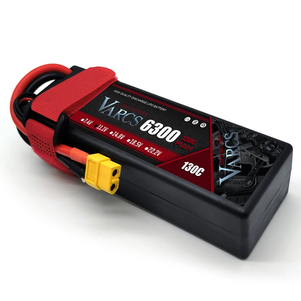 VARCS Lipo 3S 4S Lipo 14.8V 15.2V 11.1V 11.4V Battery 6500mah 7000mah  8400mah 9200mah 10000mah 6200ma 5200mah XT90 EC5 RC Car