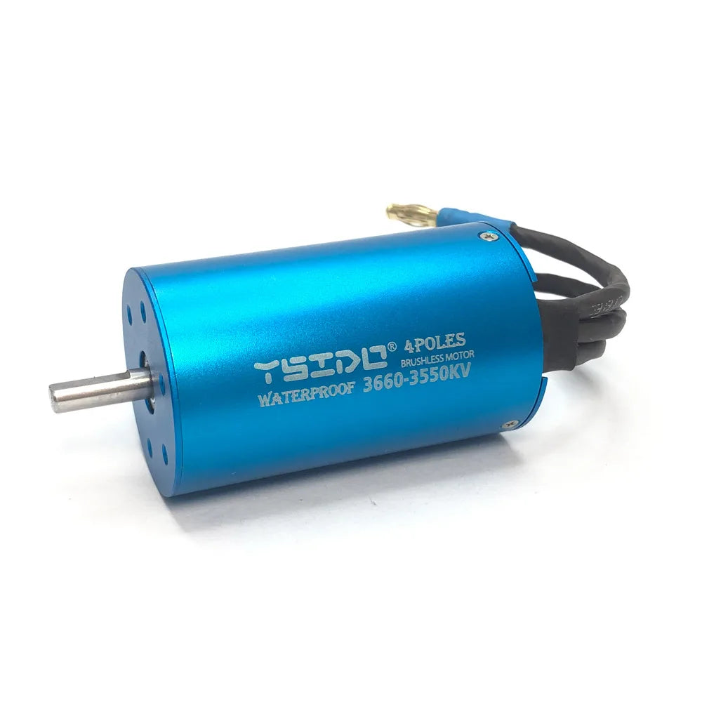 YSIDO 3650 3660 3665 3674 4500KV 5400KV Brushless Motor WaterProof for 1/10 1/12 Traxxas HSP RedCat Tamiya SCX10 RC Crawler Cars