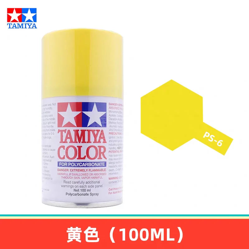 100ML RC TAMIYA Spray Painting Color PS1-PS20 Series Oil Paint Multiple Colors for Polycarbonate Remote Car Model Hobby DIY