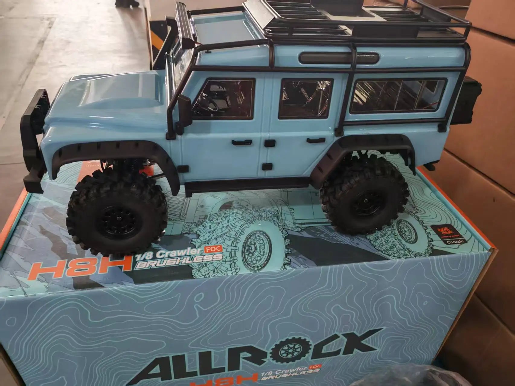 New Upgrade 1/8 MJX H8H V3 RC Crawler Remote-Controlled 4x4 off-Road Vehicle Brushless Simulation Car Model RC Car