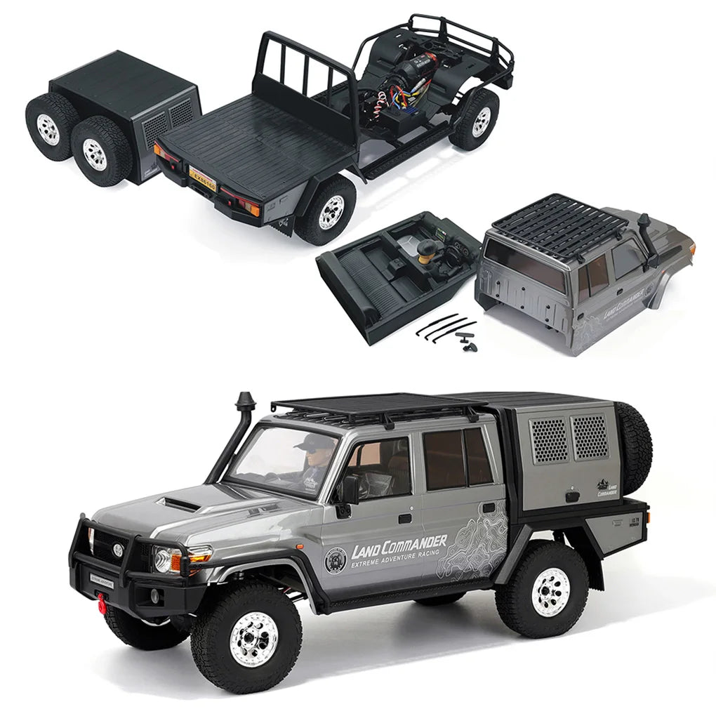 1/10 RGT EX86160 LC79 Lano Commander RC Car 4WD Simulation Remote Control Electric Off road Climbing Vehicle Model Gift
