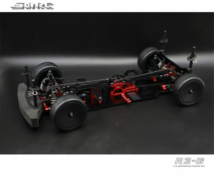 SNRC 120002 R3-G 1/10 RC Remote Control Vehicle Professional 4WD Electric Touring Car Racing Flat Car Frame