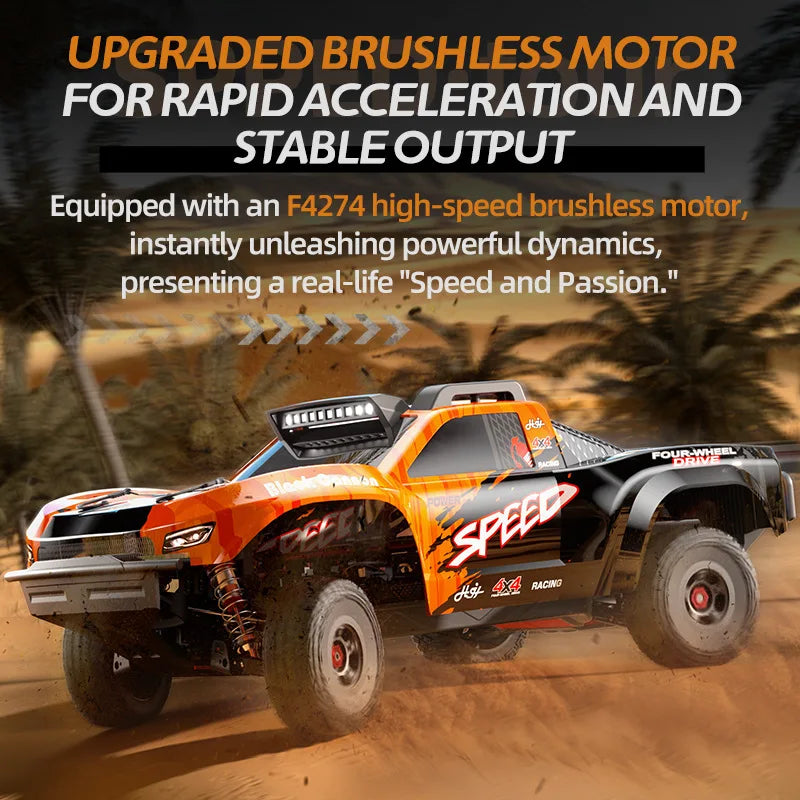 Jjrc High-Speed Brushless Rc Car Remote Control Toy Four-Wheel Drive Off-Road Climbing Racing Model Full-Scale Drifting. Good