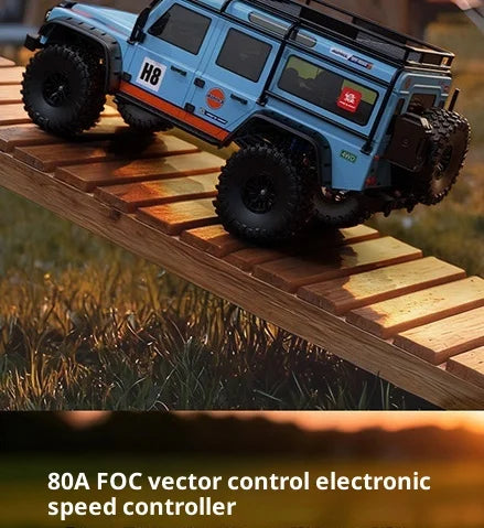 New Upgrade 1/8 MJX H8H V3 RC Crawler Remote-Controlled 4x4 off-Road Vehicle Brushless Simulation Car Model RC Car