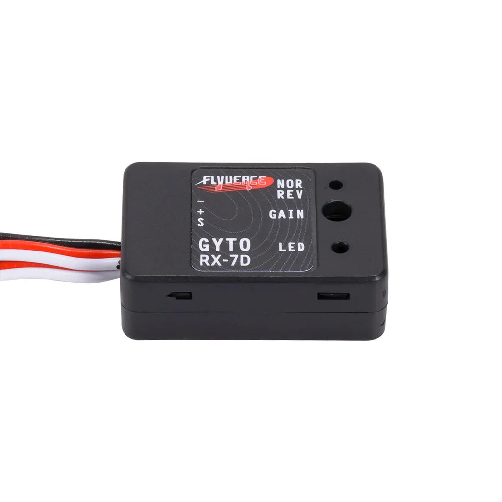 1Pcs Plastic Mini Gyro Stability Control Drift Car Gyroscope 4.8-7.4V for 1/10 1/12 RC Crawler RX-7D Boat