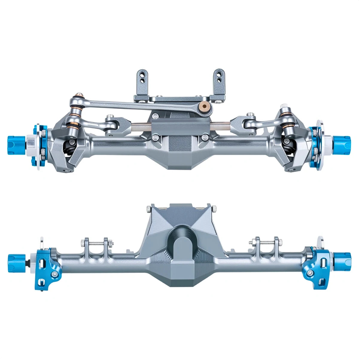 HooCrawler CNC Aluminum SCX24 RC Crawler Axles +9mm Straight Axles for 1/24 RC Crawlers SCX24 90081 C10 JEEP Gladiator