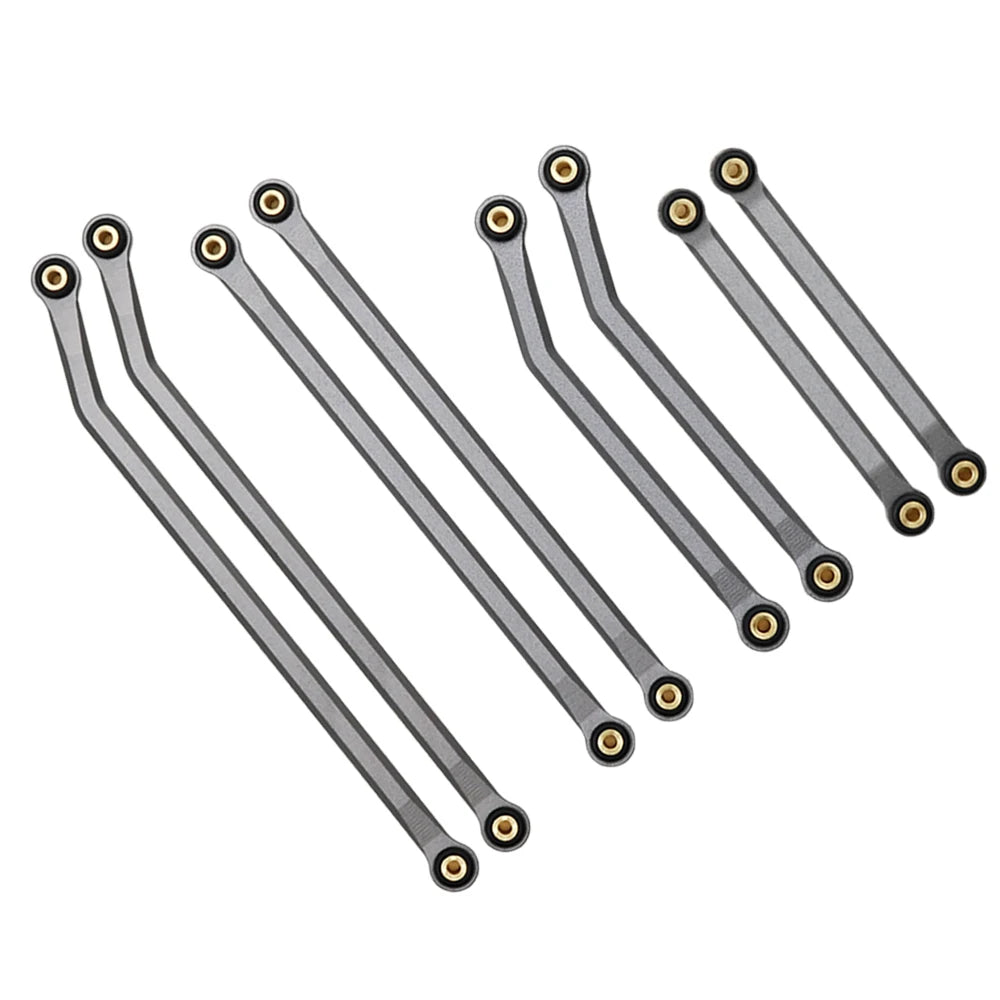 BDXRC 1/24 RC Crawler Car Axial SCX24 Jeep Gladiator AXI00005  CNC Aluminum High Clearance 4 Links Set Upgrade Parts
