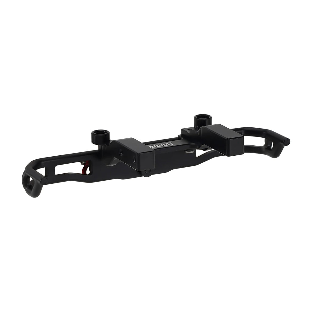 INJORA CNC Aluminum Front Rear Bumper for 1/18 RC Crawler FMS FCX18 LC80 Upgrade