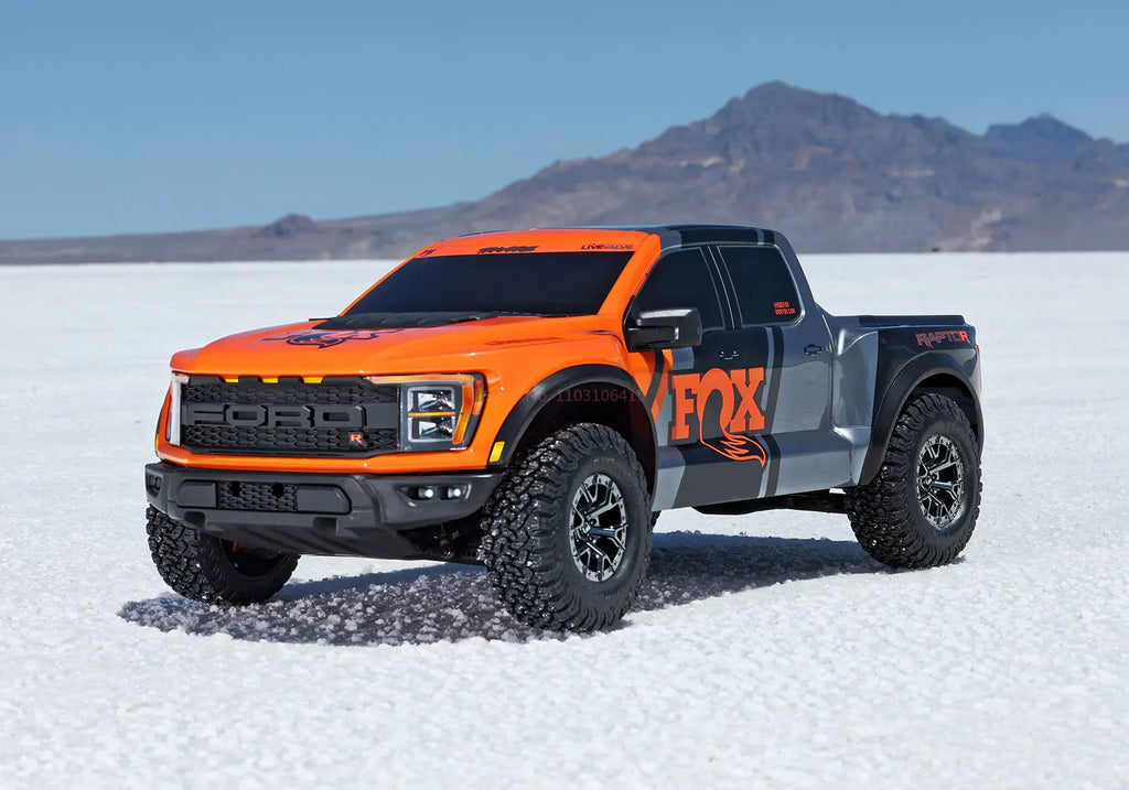 Traxxas 1:10 Raptor R 4*4 F150 Ultimate Four-Wheel Drive Brushless Short Card Remote Control Off-Road Vehicle Desert Short Card