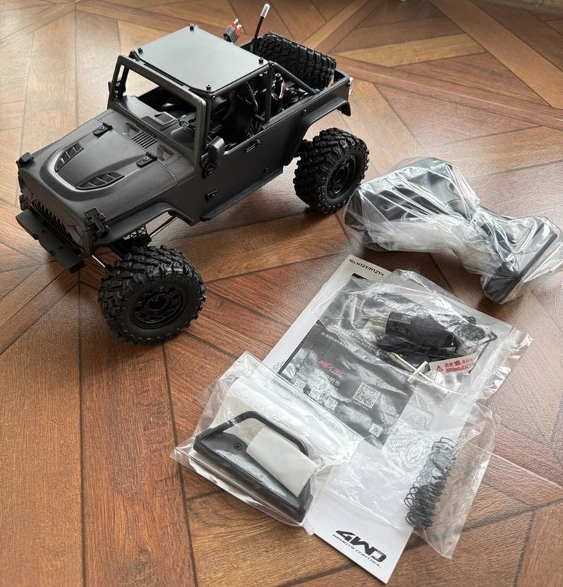 MJX H12Y+ Silver Climbing RC Car Toy 1:12 Scale Electric Off-Road Vehicle Model Remote Control Car Professional Off-Road  H12Y