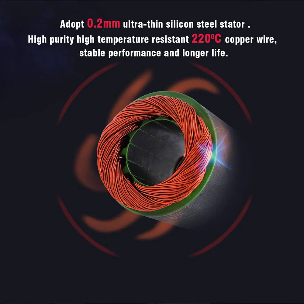 ROCKET-RC Sensored Brushless Motor 4274/4268 V2 Waterproof 5.0mm for 1/8 Wltoys HSP Traxxas Arrma RC Off-Road Buggy Racing Cars