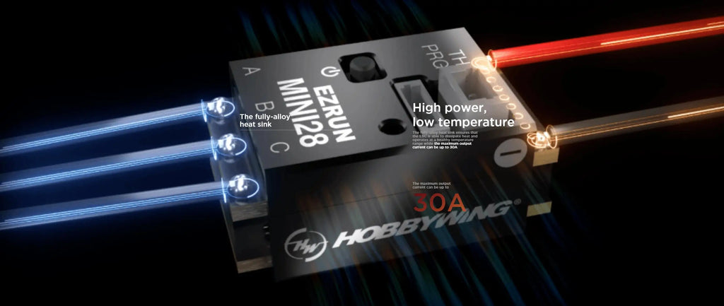 Hobbywing EzRun 1626 SD 3500 / 5000 / 6500KV Sensored Brushless Motor with MINI28 30A ESC For 1/28 GL Racing/Drift Car