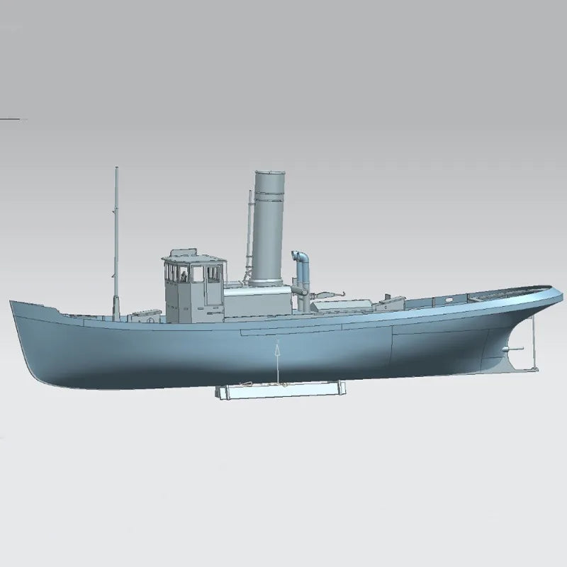 1/25 RC Boat 96cm Remote Control Steamship Handmade Wooden RC Schiffe Model Kit Ship Toy