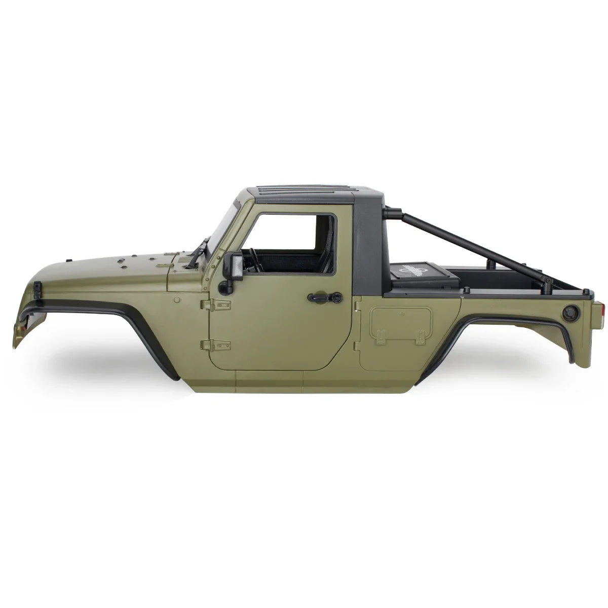 313mm 12.3in Wheelbase Hard Plastic Pickup Body Shell Unassembled Kit for 1/10 RC Crawler Car Axial SCX10 90046 Jeep Wrangler
