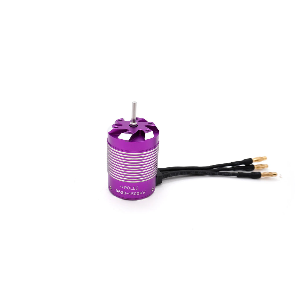 YSIDO Brushless Sensorless Motor 3674/3660/3650 4 Poles for 1:8 1:10 WLtoys HSP Tamiya Traxxas GTR RC Off-Road Racing Buggy Cars