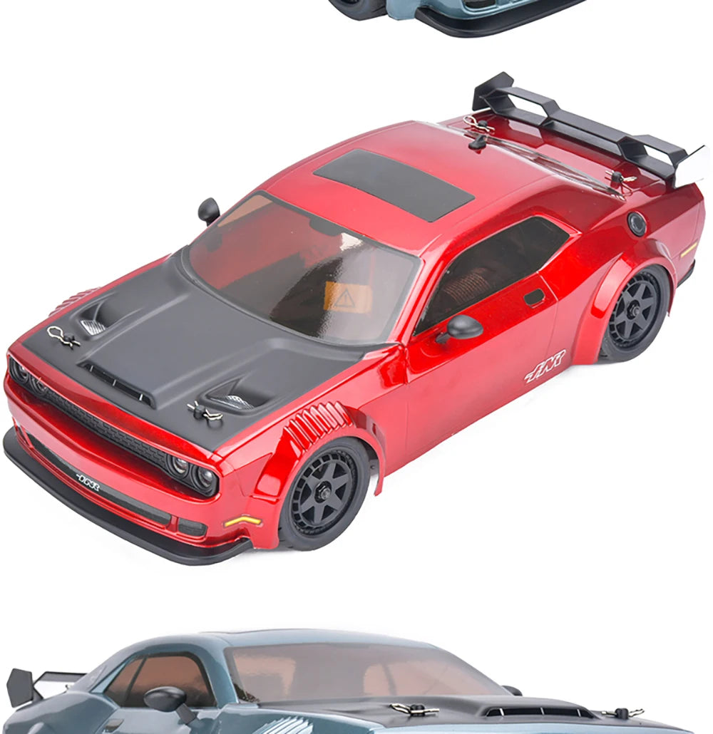 HNR H9802 4x4 Brushless RC On-Road Racing 1/10 Electric Remote Control Flat Running Drift Racing Car Adult Children's Toys