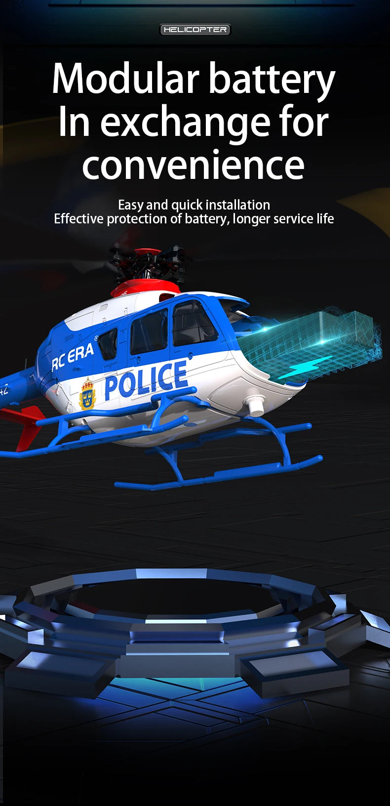 MD500 C189 Remote Control Helicopter Aircraft Add Optical Flow Positioning 6-Axis Gyro Dual Brushless Motors RC Heli for Adults