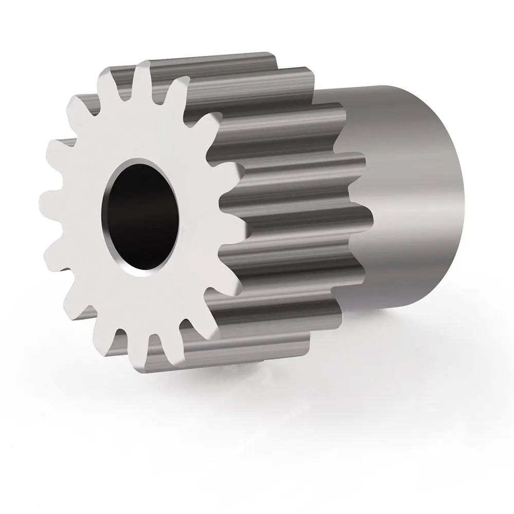 YEAHRUN Stainless Steel 48P 0.5M 3.17mm 16T Pinion Motor Gear for Axial SCX10 1/10 RC Model Car Parts