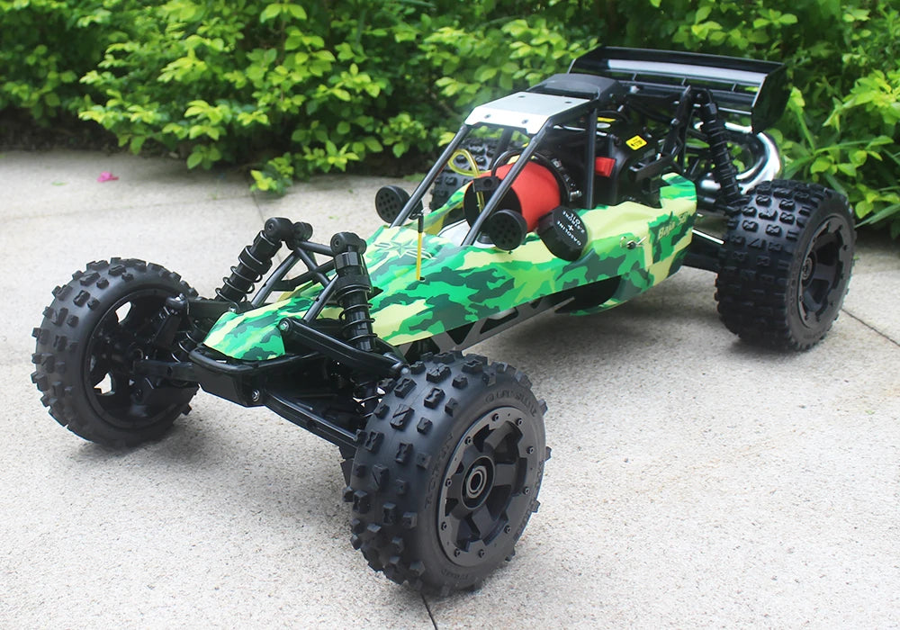 New Aarrival 1/5 Scale Gas Petrol Engine Powered RC Car High Speed Remote Control Buggy Rofun Baha Rovan Baja 5B 29CC