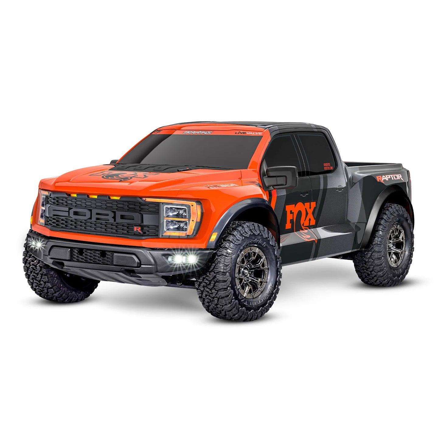 Traxxas 1:10 Raptor R 4*4 F150 Ultimate Four-Wheel Drive Brushless Short Card Remote Control Off-Road Vehicle Desert Short Card