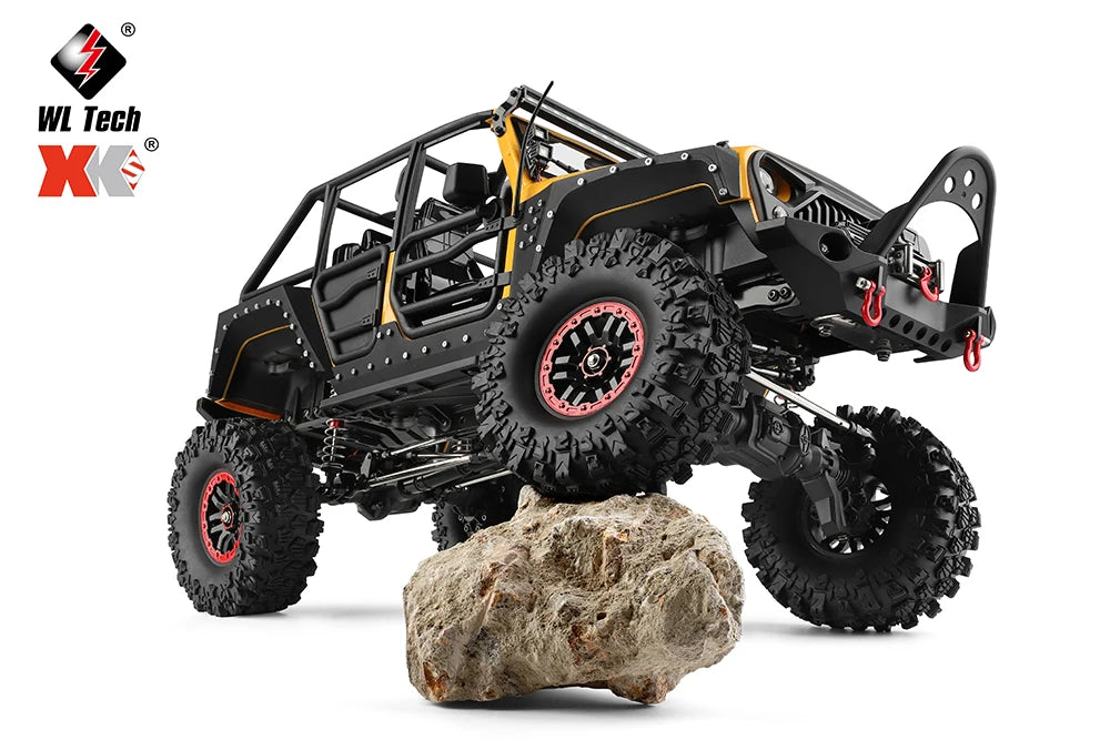 WLtoys 104026 1/10 Professional RC Car Off Road 4x4 2.4G 4WD Remote Control Cars 45 Minutes Working Time Climbing Car Adult Toy