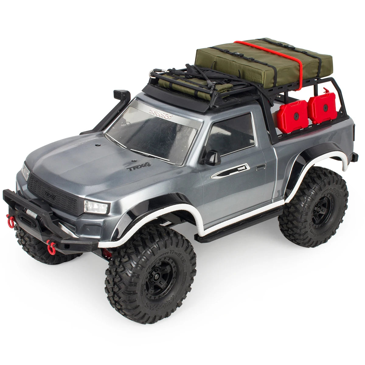 Simulated Roof Bag Sleeping Bag Luggage Bag for 1/8 1/10 RC Crawler Traxxas SCX24 TRX4M Defender D90 Bronco Upgrade Parts