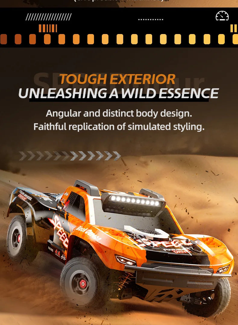 Jjrc High-Speed Brushless Rc Car Remote Control Toy Four-Wheel Drive Off-Road Climbing Racing Model Full-Scale Drifting. Good