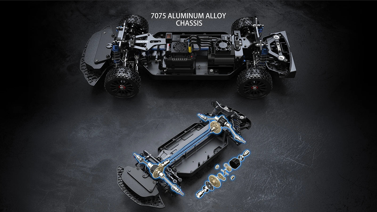 MJX 10303 10304 1/10 RC Car Brushless 70KM/H High Speed Racing Vehicle RTR 4WD Off-road Remote Control Drifting Crawler ModelToy