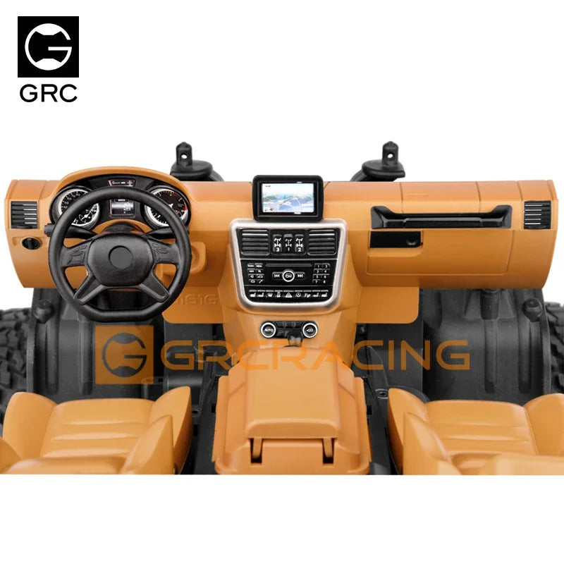 GRC 1/10 Benz Interior Full Set For Traxxas TRX4 G500 TRX6 G63 Body Simulation Upgrade parts accessories  #G161GR G161GY