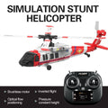 K200 UH-60 Simulation Black-Hawkk 6CH RC Helicopter 2.4G Aerobatic Remote Control  Altitude Hold & Optical Flow Positioning RTF