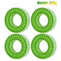 4PCS Waterproof 2.2" Silicone Rubber Insert Foam 125*45mm for 1/10 RC Crawler Car SCX10 Capra Wraith Upgrade Parts