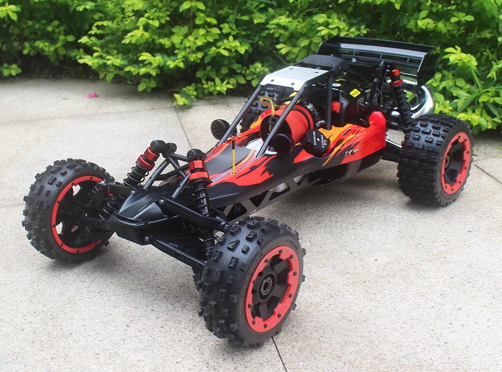 New Aarrival 1/5 Scale Gas Petrol Engine Powered RC Car High Speed Remote Control Buggy Rofun Baha Rovan Baja 5B 29CC