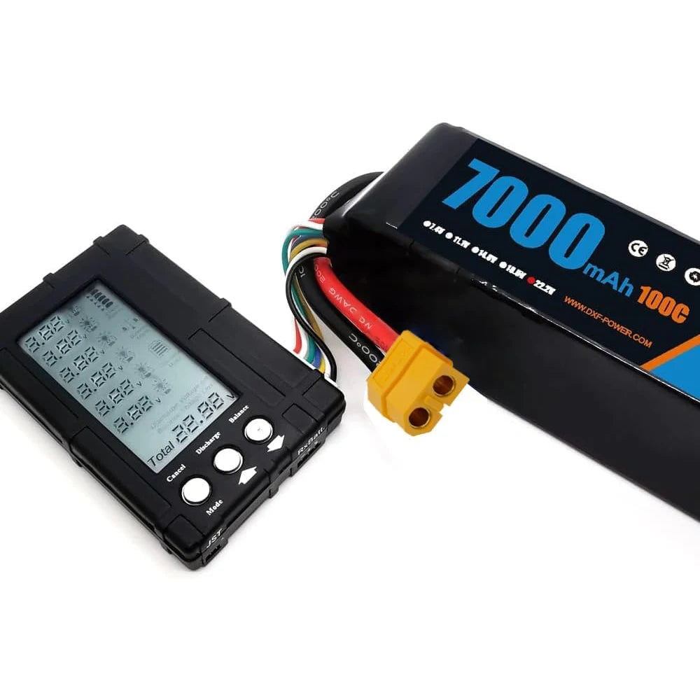 DXF 6S Lipo 22.2V 7000mAh 10000mAh 5200mAh Softcase Battery with XT60 EC5 XT90 for Car Truck Tank RC Buggy Truggy Racing Hobby