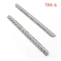 Stainless steel Side pedal guard For 1/10 RC Crawler Car Traxxas TRX-6 Mercedes Benz 6*6 frame Upgrade parts