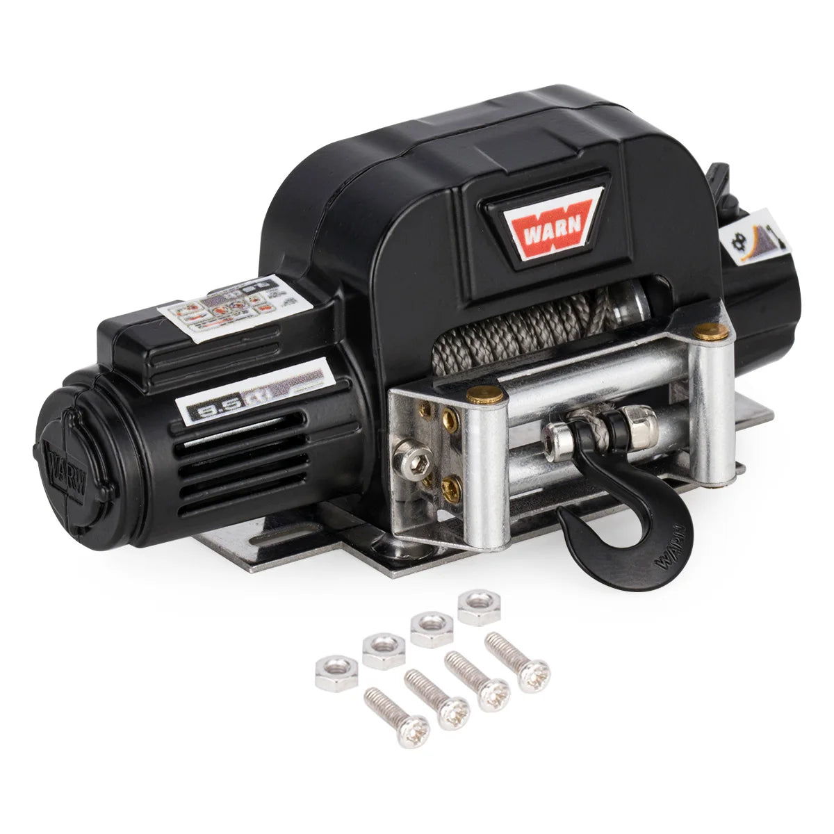 Metal Simulation Winch for 1/10 RC Crawler Car Axial SCX10 90046 TRX4 TRX6 Redcat D110 D90 Tamiya Decorative Upgrade Part
