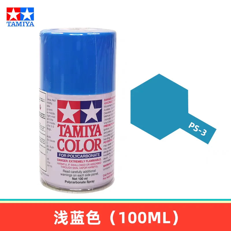 100ML RC TAMIYA Spray Painting Color PS1-PS20 Series Oil Paint Multiple Colors for Polycarbonate Remote Car Model Hobby DIY