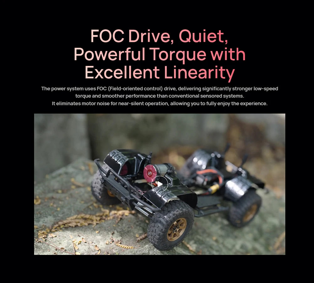 HOBBYWING QuicRun Fusion Pro Elite 50A 2300KV Sensored Brushless Integrated ESC Motor for 1/10 RC Model Car Crawler Accessories
