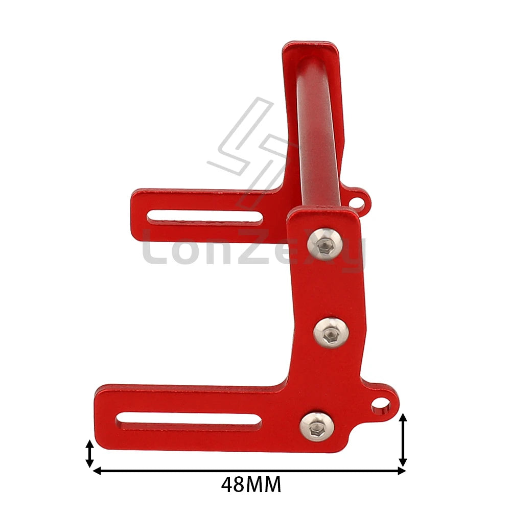 Aluminum Front Bumper Bull Bars for 1/10 RC Crawler Axial SCX10 TRX4 LCG Chassis FJ40 Dodge Power Wagon Cab Cliffhanger Body