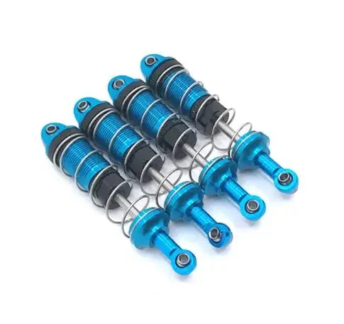 HB 1/10 ZP1001-ZP1007 RC Car Upgrade Metal Front Rear Bumper Shock Absorber Steering Cup Gear Steering Gear Arm Spare Parts
