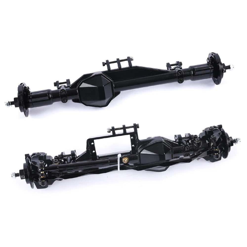 Aluminum Alloy Front / Rear Axle Assembly Set for Axial RBX10 Ryft 1/10 RC Cralwer Upgrades