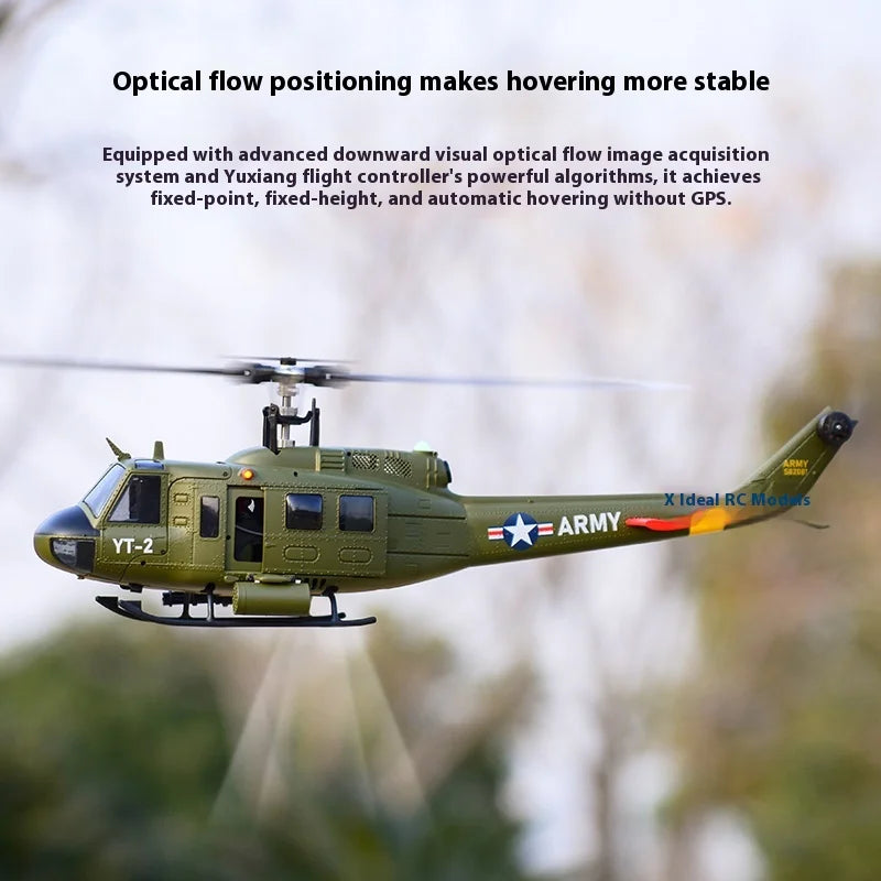 Yuxiang F07 intelligent version/F07V manual version UH1 Huey remote-controlled helicopter 3D stunt helicopter