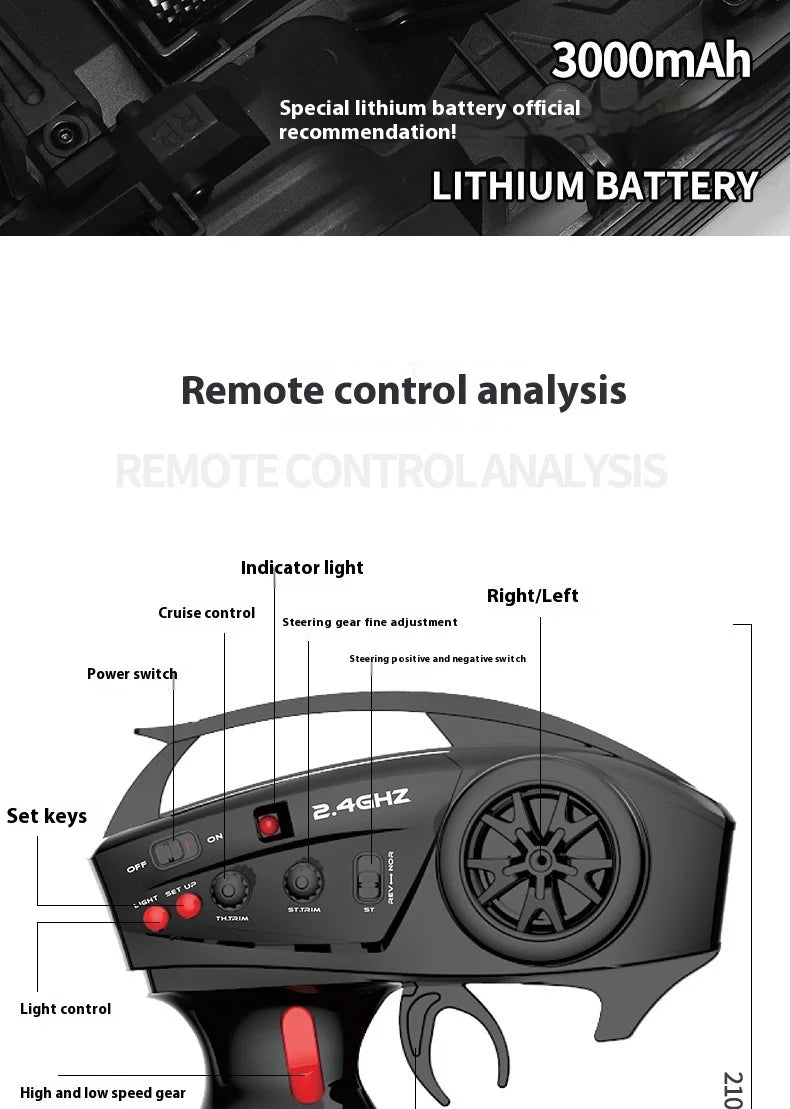 NEW Upgrades 2025 HB R001 Bronco with electric winch 1/10 4WD Remote Control Off-road Vehicle Electric Model RC Climbing