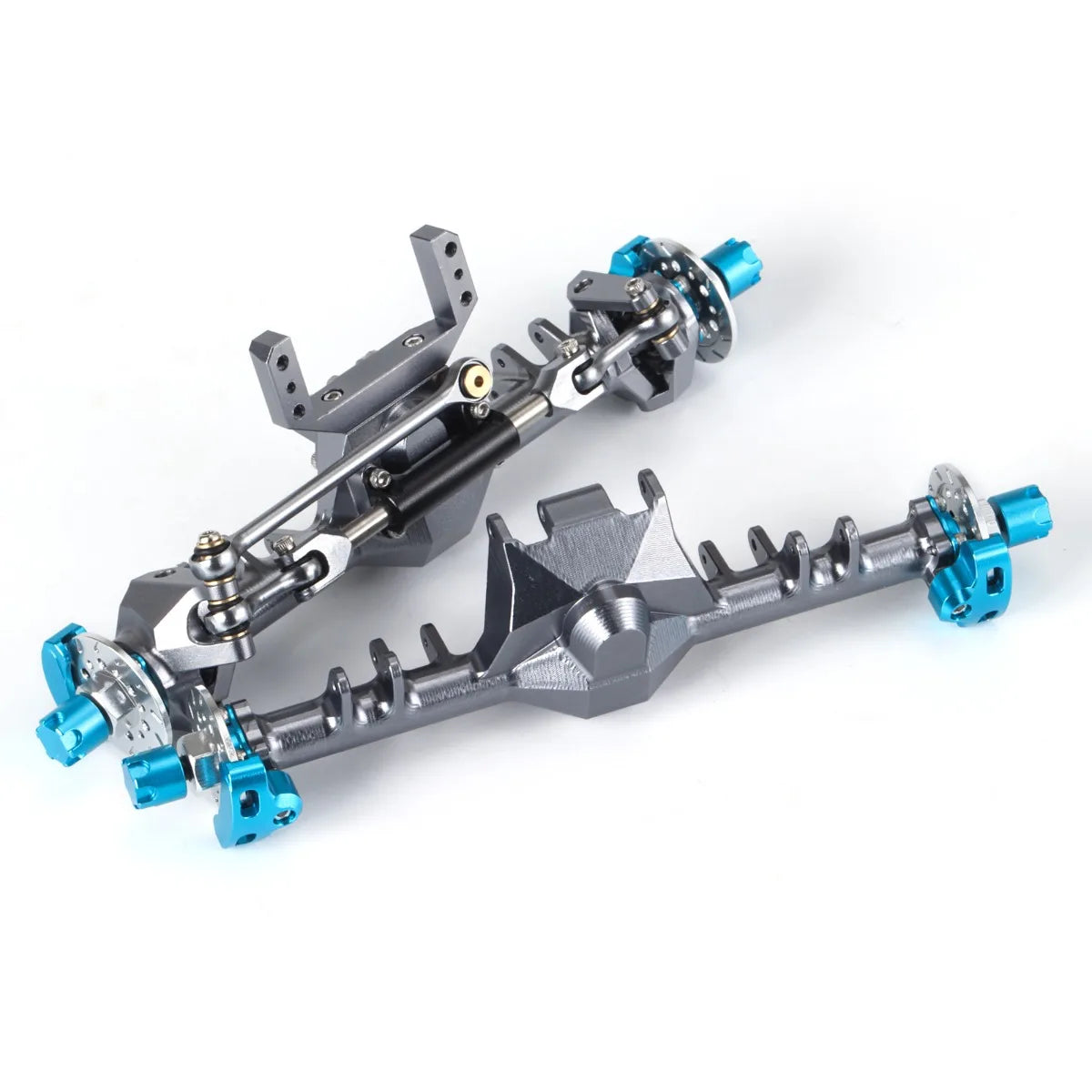 HooCrawler CNC Aluminum SCX24 RC Crawler Axles +9mm Straight Axles for 1/24 RC Crawlers SCX24 90081 C10 JEEP Gladiator